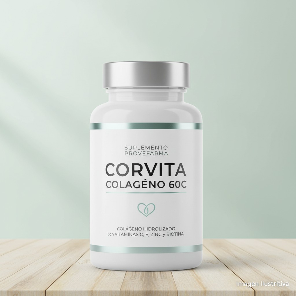 SUPLEMENTO PROVEFARMA CORVITA COLAGENO 60C