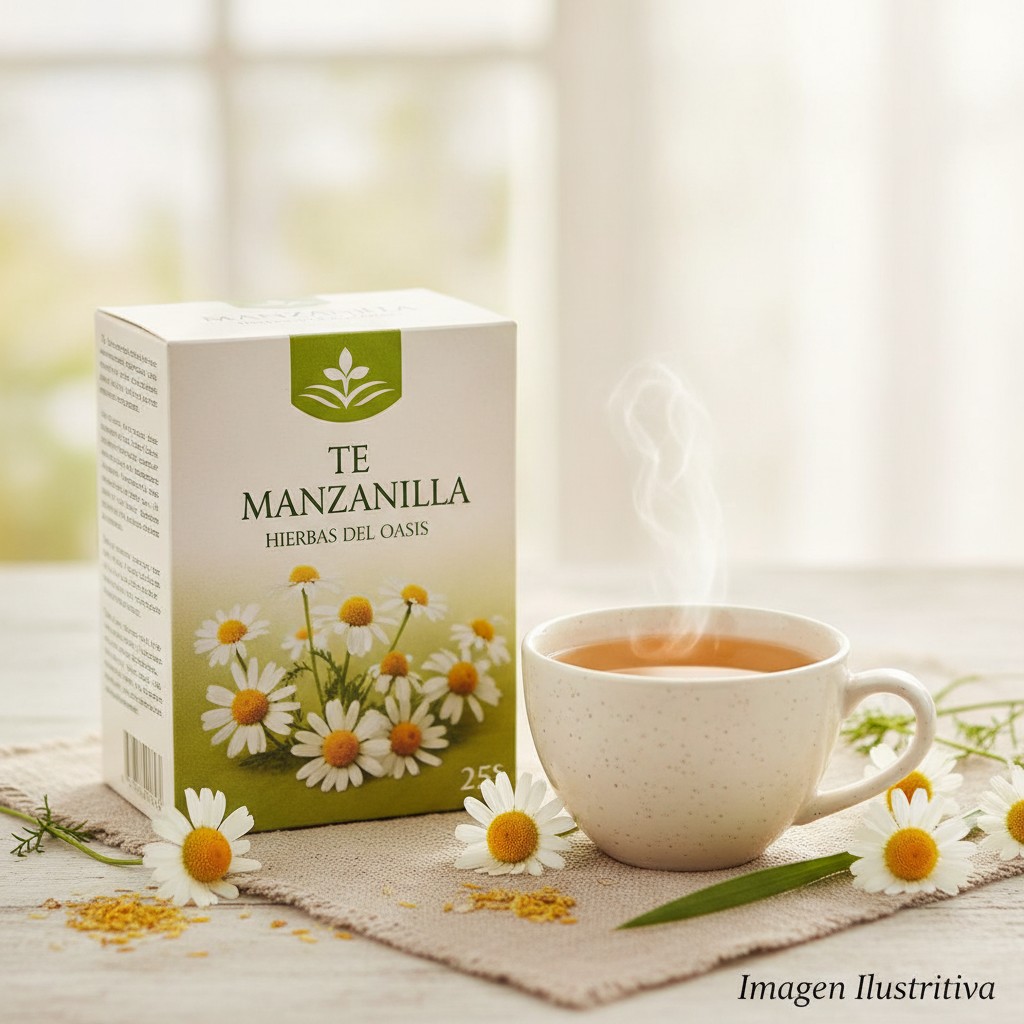 TE MANZANILLA HIERBAS DEL OASIS 25S