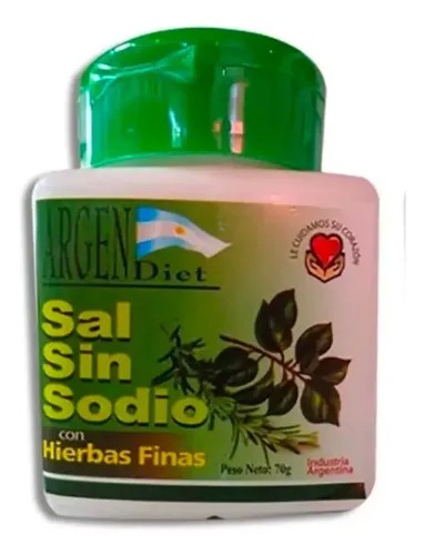 SAL S/SODIO ARGENDIET FINAS HIERBAS 70G