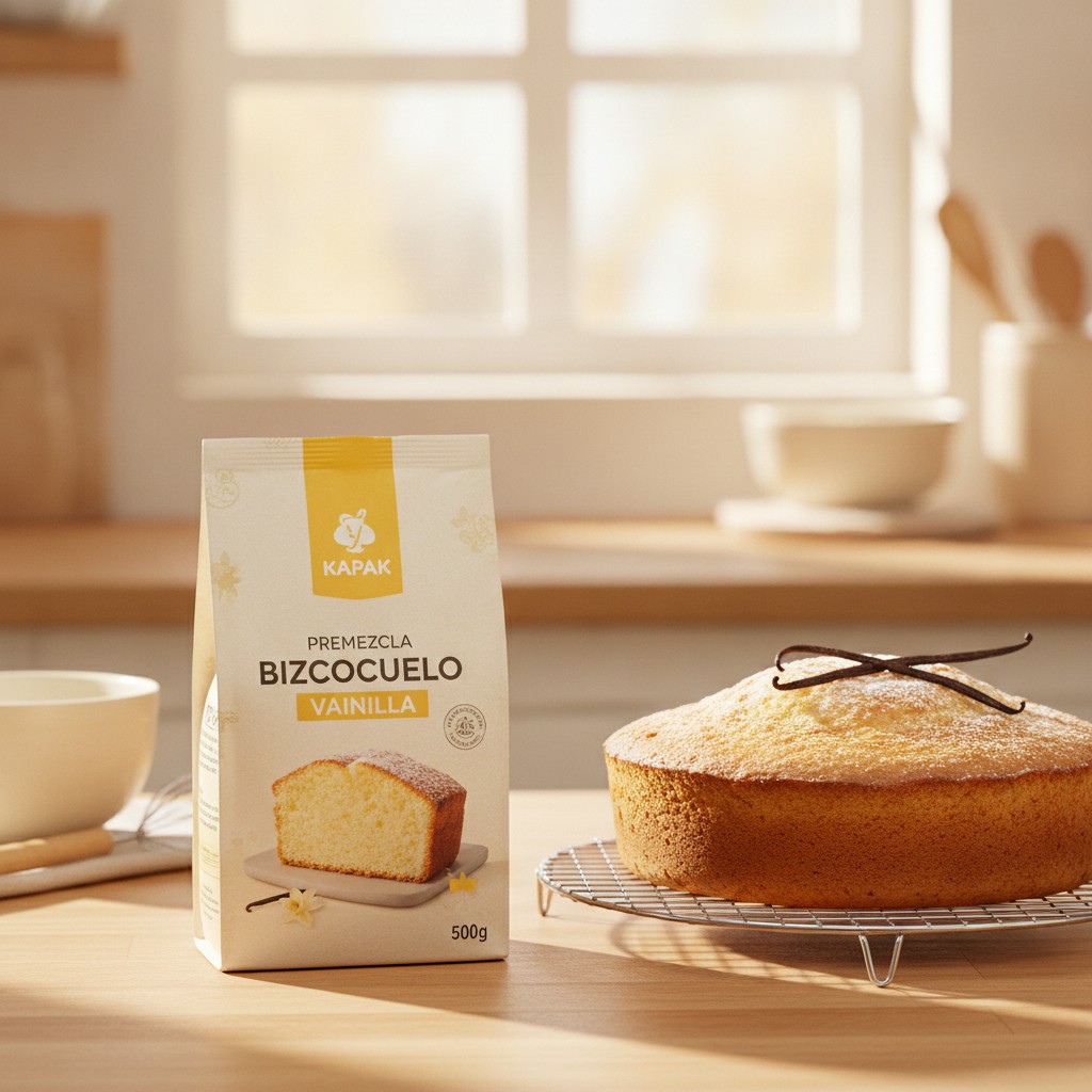 PREMEZCLA BIZCOCHUELO VAINILLA KAPAC 500G