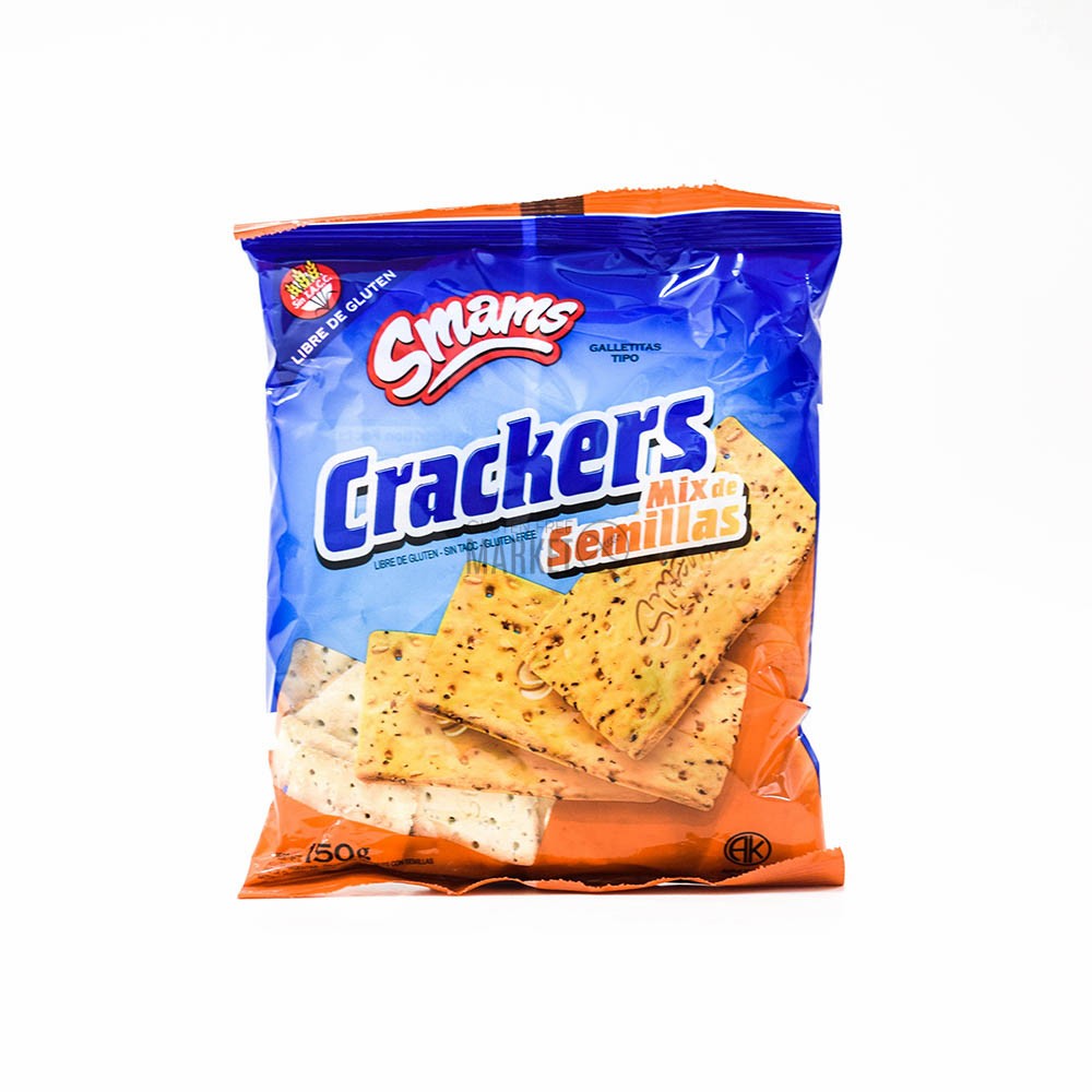 Smans Crackers Con Semillas Sin TACC