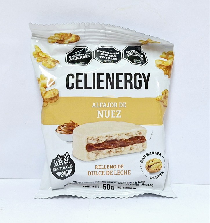 ALFAJOR CELIENERGY NUEZ 