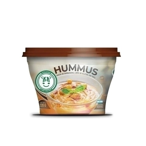 HUMMUS DE GARBANZOS FELICES LAS VACAS