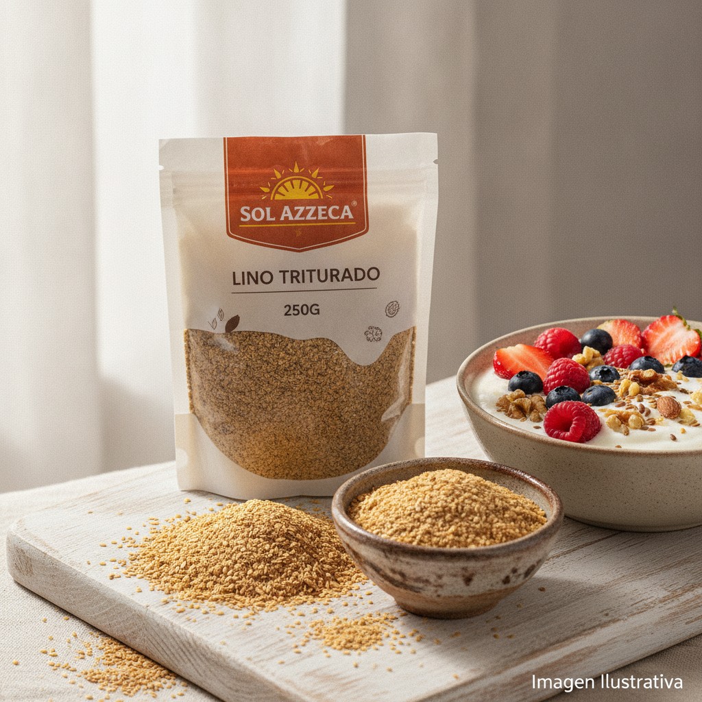 LINO TRITURADO SOL AZTECA 250G