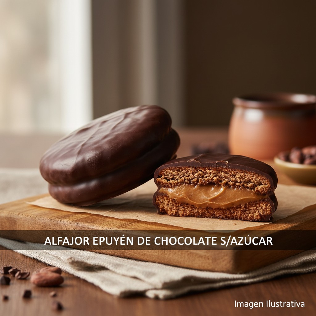 ALFAJOR EPUYEN DE CHOCOLATE S/AZUCAR