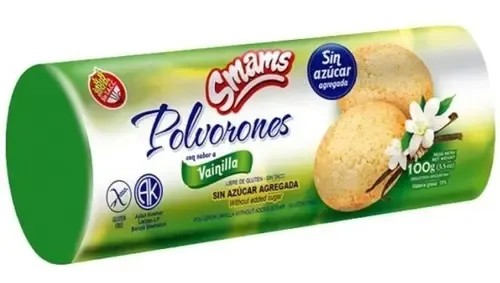 SMANS POLVORONES VAINILLA SIN AZUCAR