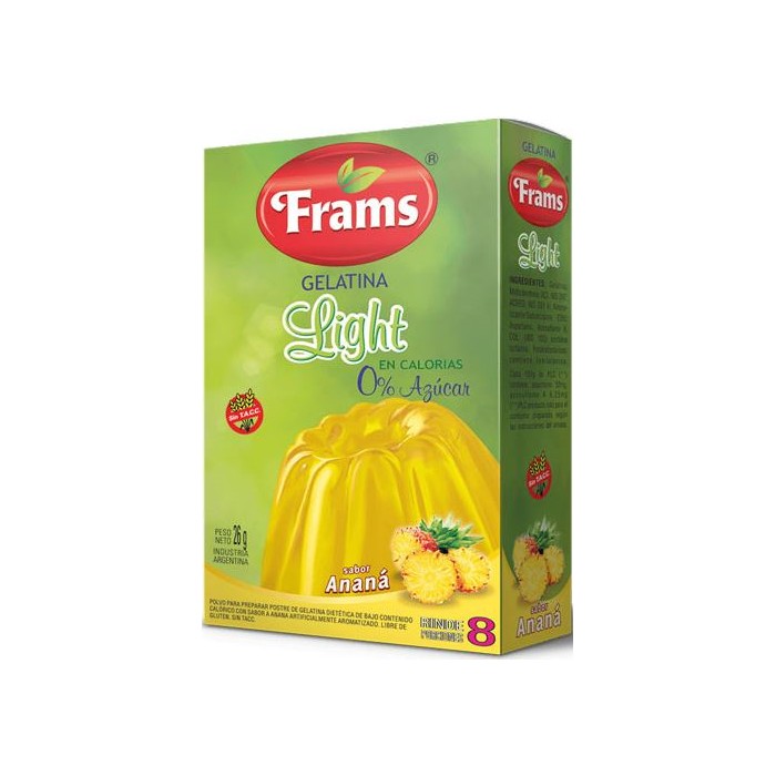 GELATINA ANANA FRAMS