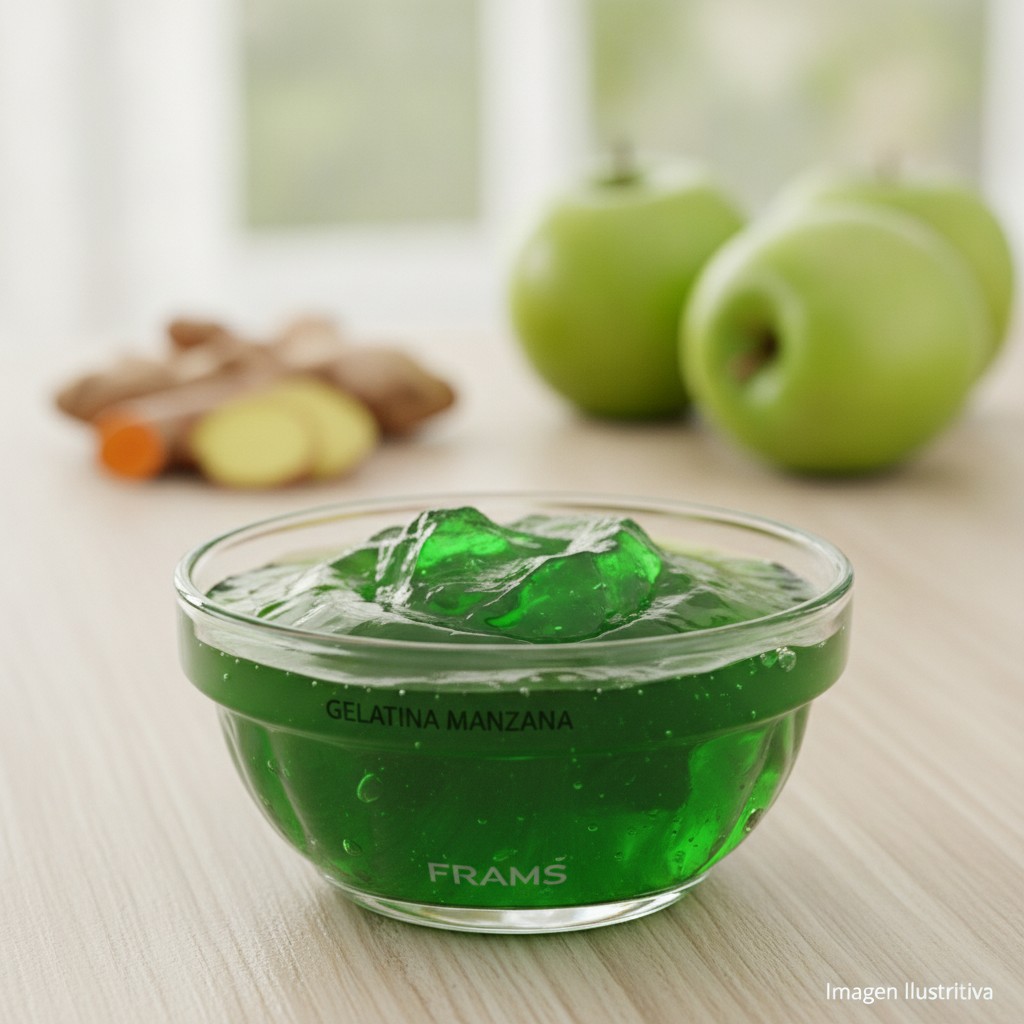 Gelatina Manzana Frams