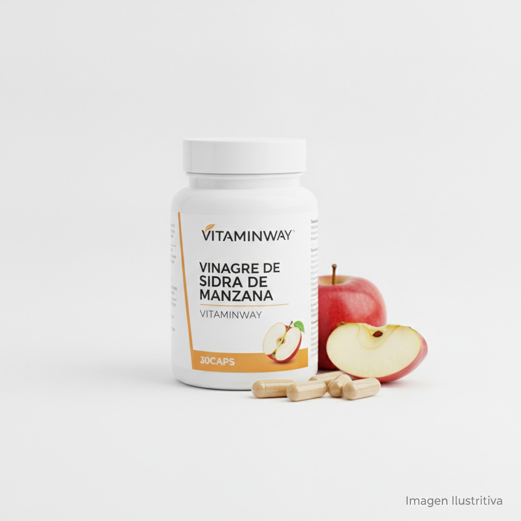 Vinagre De Sidra De Manzana Vitaminway 30Caps