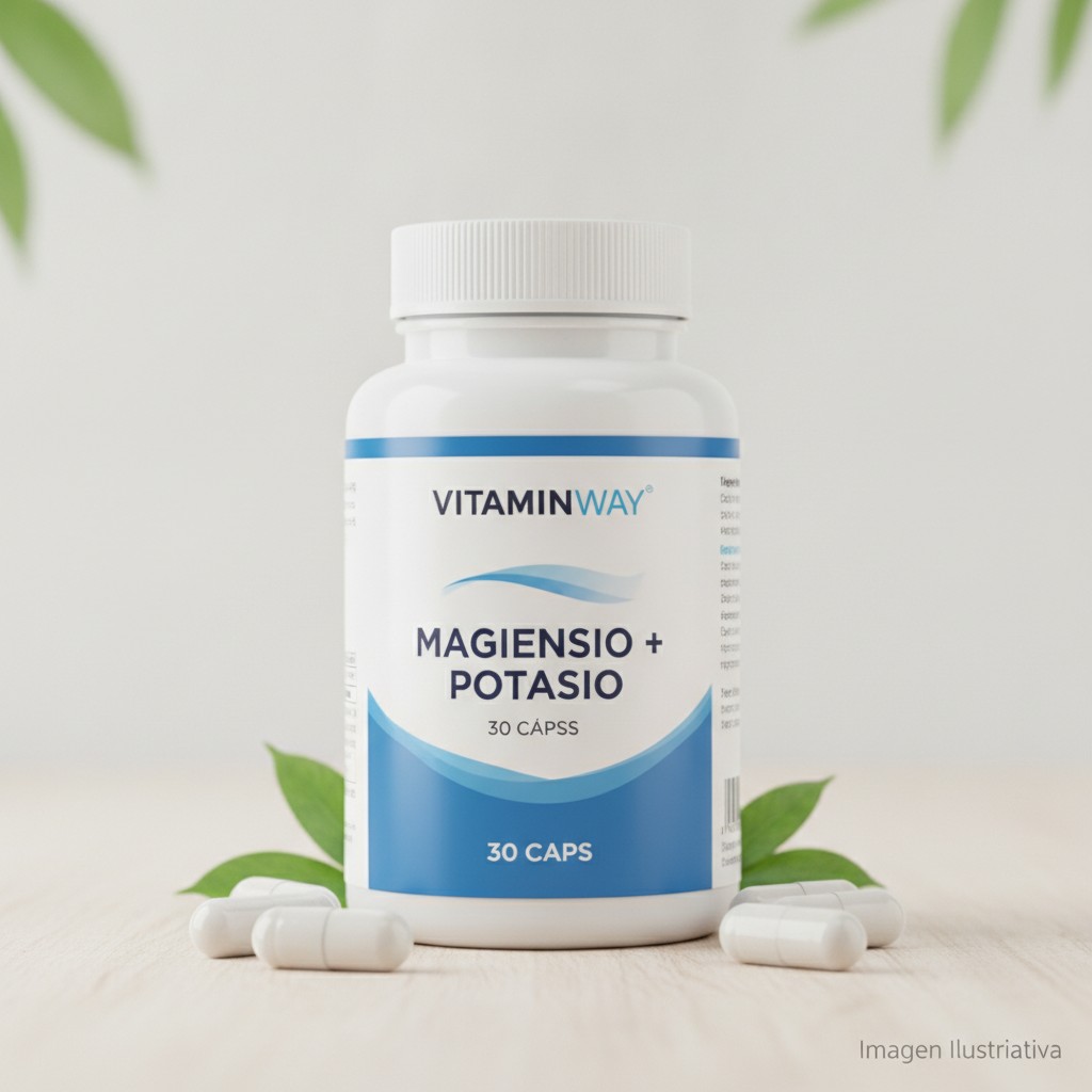 Vitaminway Magnesio + Potasio 30Caps