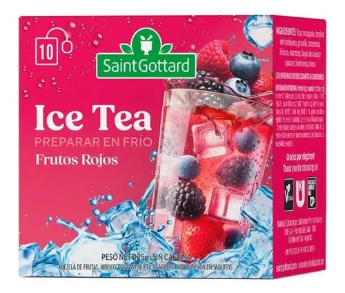 ICE TEA FRUTOS ROJOS SAIN GOTTARD