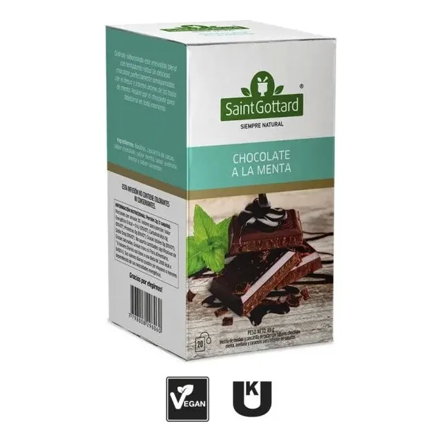 TE CHOCOLATE A LA MENTA SAINT GOTTARD