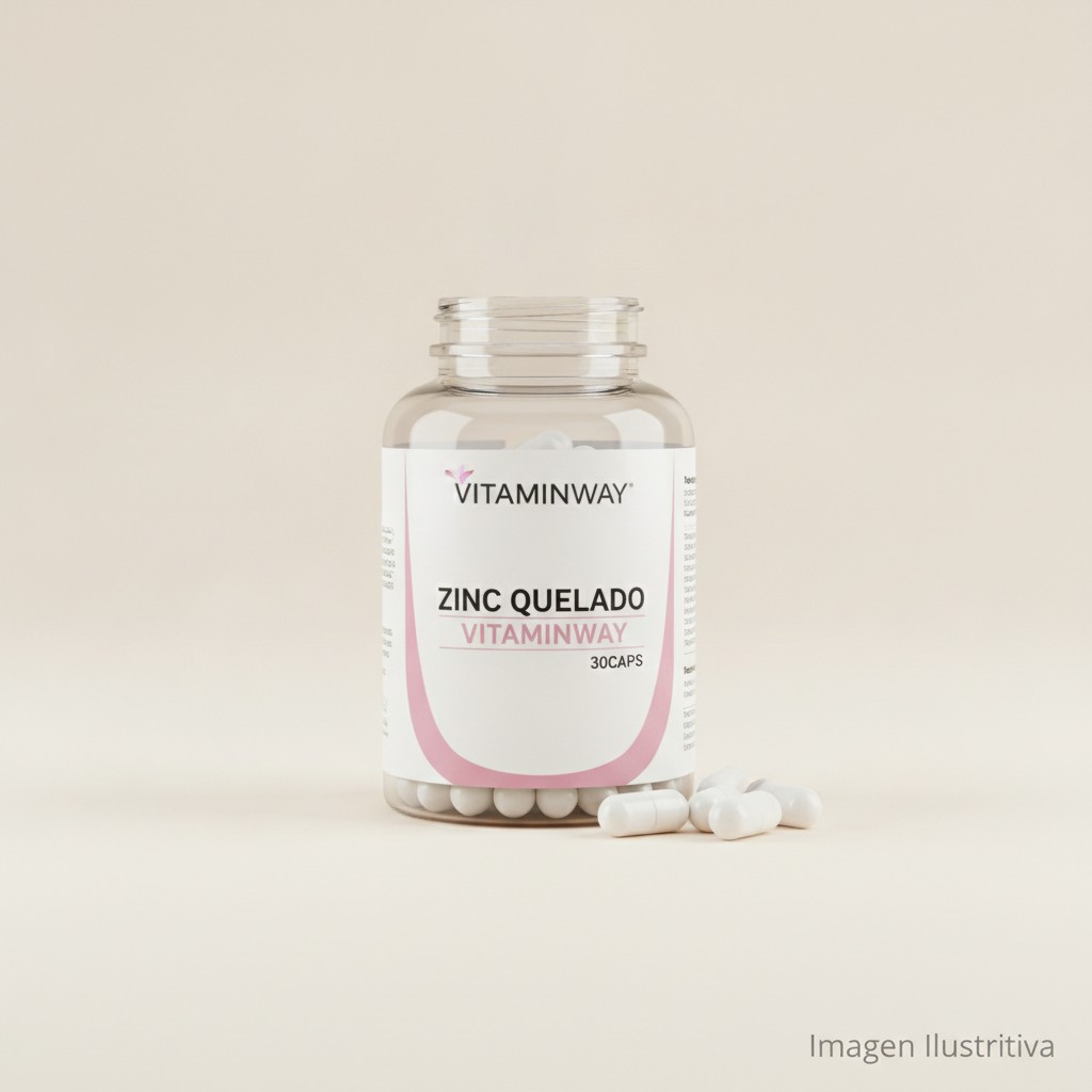 Zinc Quelado Vitaminway 30Caps