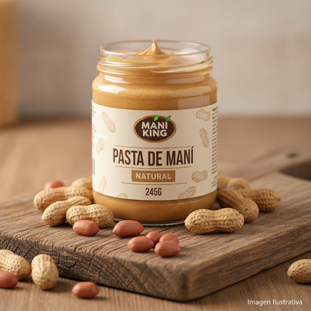 MANI KING PASTA DE MANI NATURAL 245G