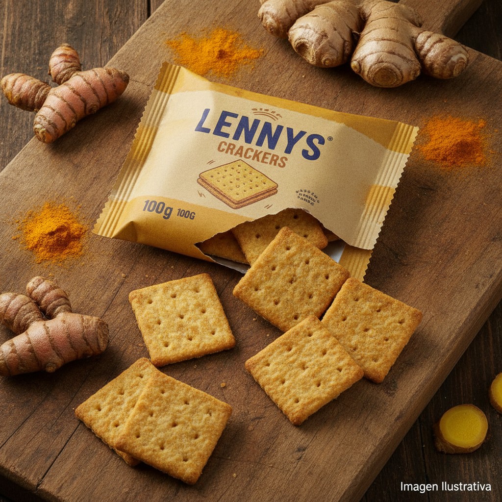 LENNYS CRACKERS 100G