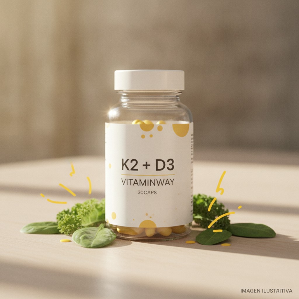 K2 + D3 VITAMINWAY 30CAPS