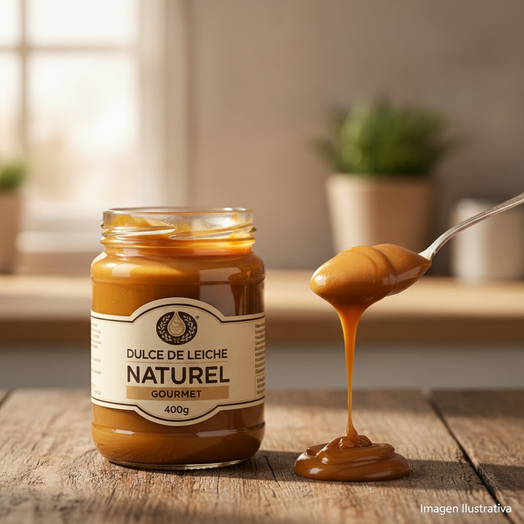 DULCE DE LECHE NATUREL GOURMET 400G
