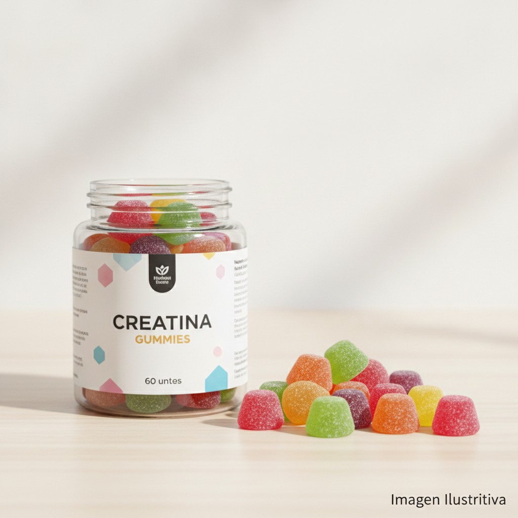 Creatina En Gummies 60Unid