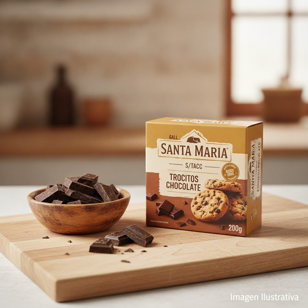 GALL. S/TACC SANTA MARIA TROCITOS CHOCOLATE 200G