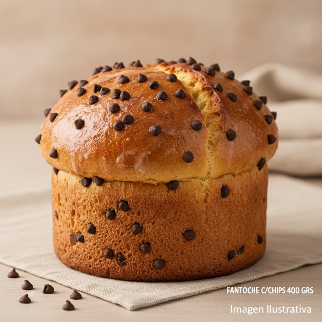 PAN DULCE FANTOCHE C/CHIPS 400 GRS