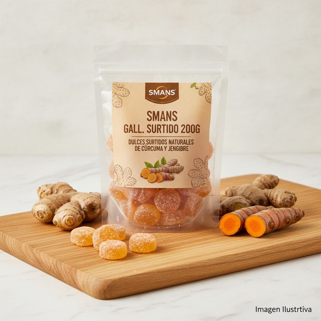 SMANS GALL. SURTIDO 200G